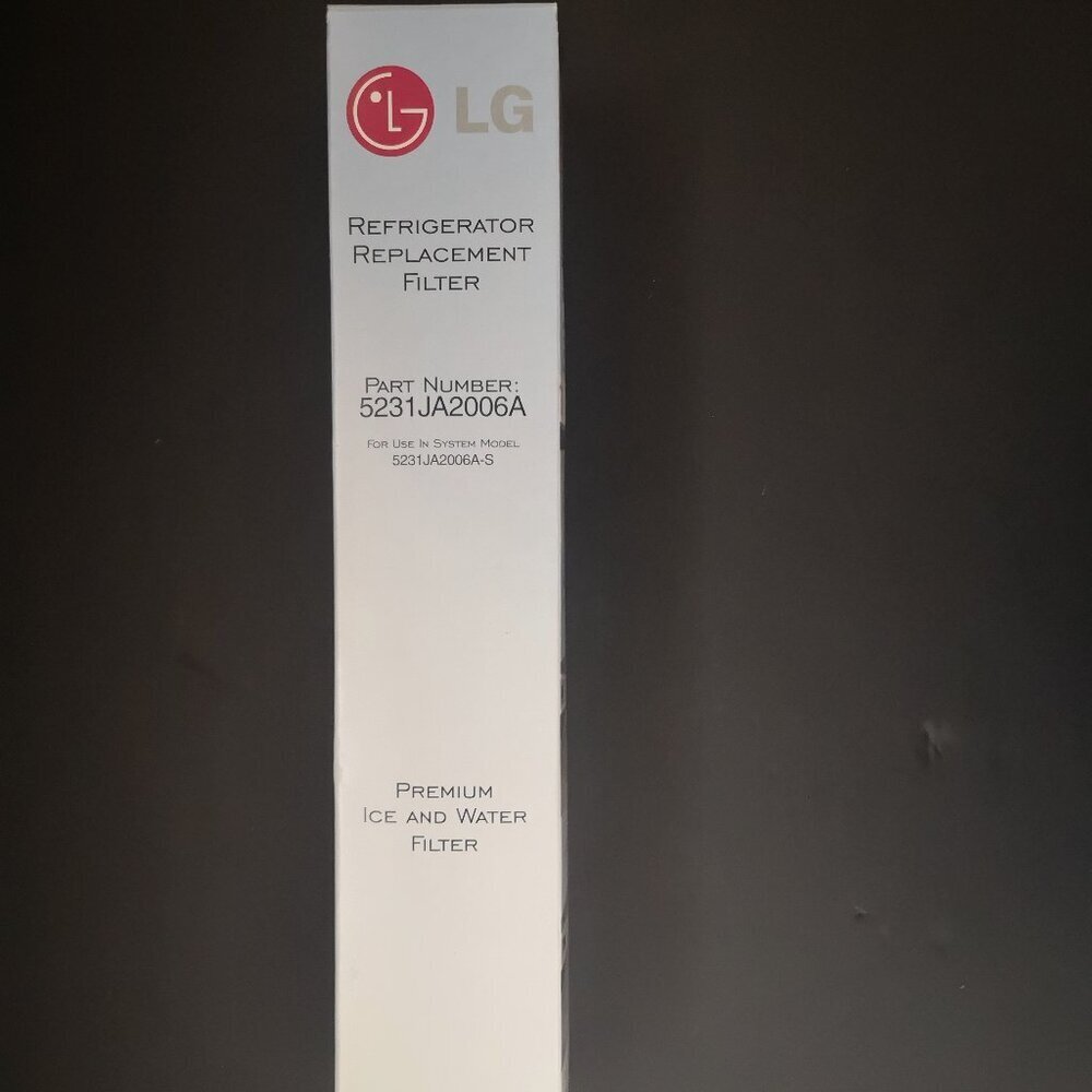 Genuine LG Refrigerator Replacement Filter Ice & Water Part #5231JA2006A New
